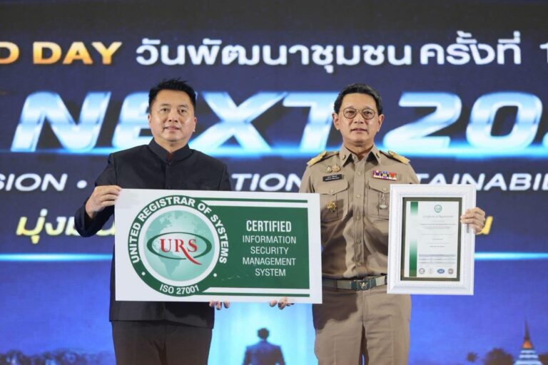 กรมการพัฒนาชุมชน ISOIEC 270012022